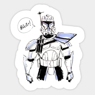 Cynical Rex Sticker